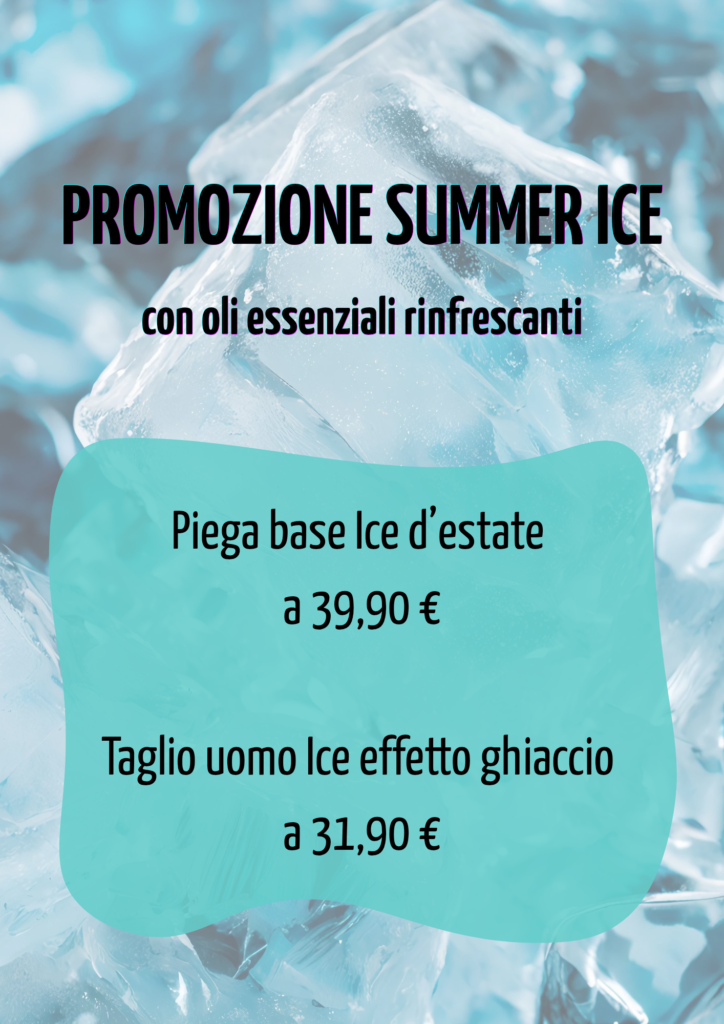 Promozione Summer Ice Piega fresca d’estate a 39,90 € Per lui_ taglio Ice e_20260724_134025_0000